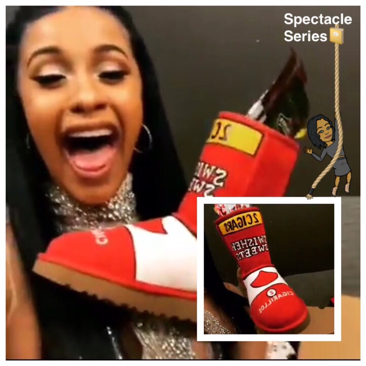 CARDI B HAS COPPED SOME UGGS 